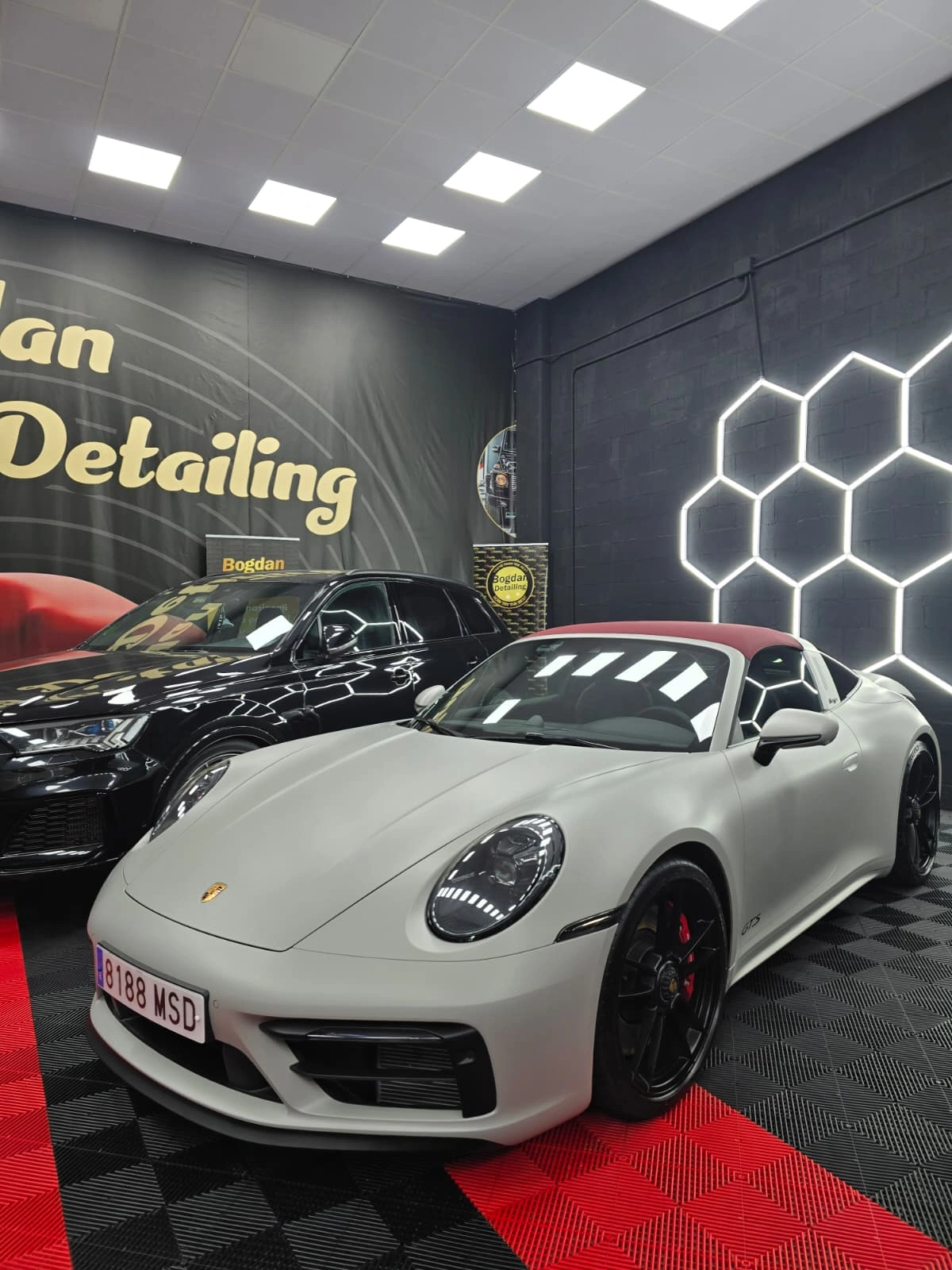 Detailing Porsche 911 Targa 4 Gts en Arganda del Rey — Bogdan Detailing